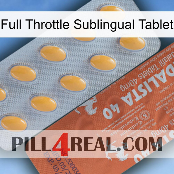 Full Throttle Sublingual Tablet 43